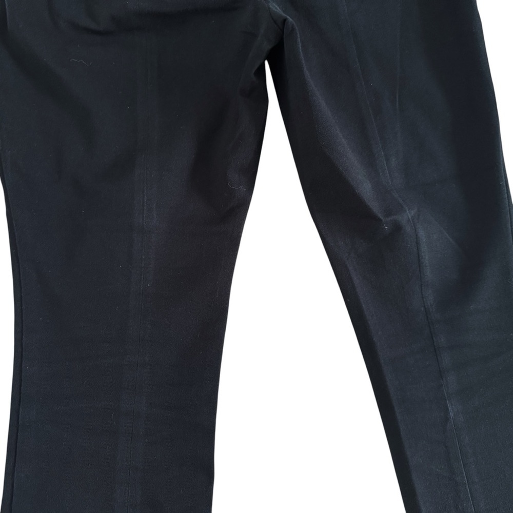 Anthropologie The Essential Slim trousers pants Women's 2P Black Ankle office - Picture 11 of 14